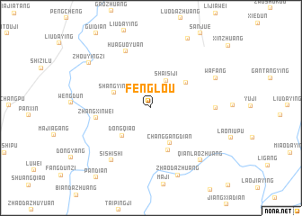 map of Fenglou