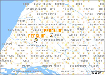 map of Feng-lun