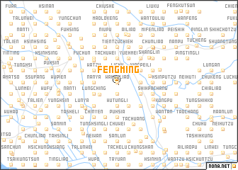 map of Feng-ming