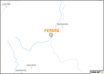 map of Fengmu