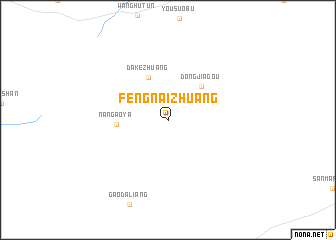 map of Fengnaizhuang