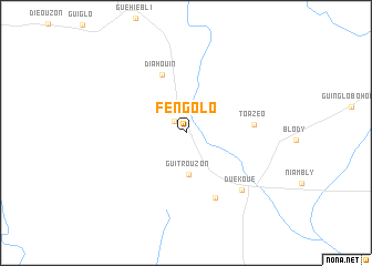 map of Fengolo