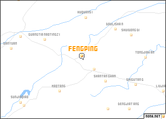 map of Fengping