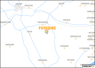 map of Fengqiao