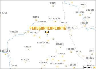 map of Fengshanchachang