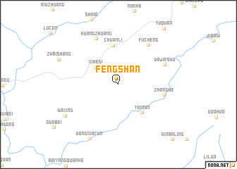 map of Fengshan