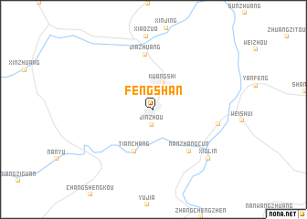 map of Fengshan