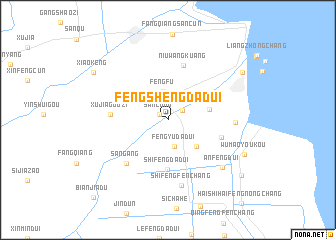 map of Fengshengdadui