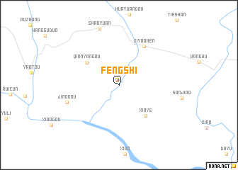 map of Fengshi