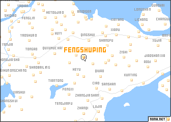 map of Fengshuping