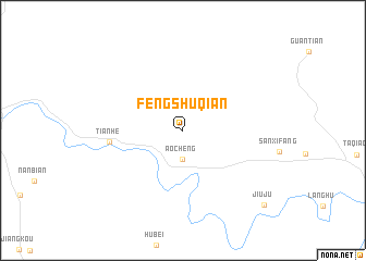 map of Fengshuqian