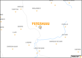 map of Fengshuwu