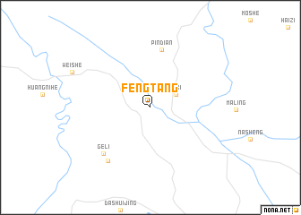 map of Fengtang