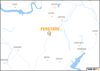 map of Fengtang