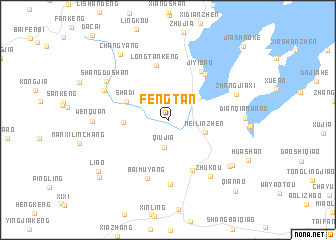 map of Fengtan