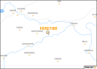 map of Fengtian