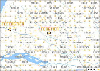 map of Feng-t\