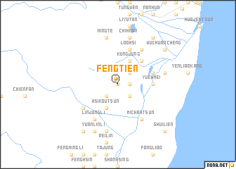 map of Feng-t\