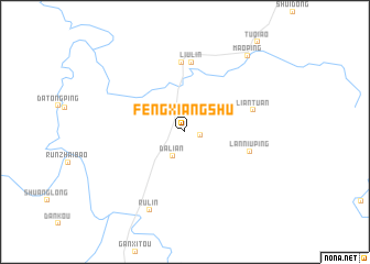 map of Fengxiangshu
