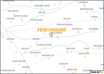 map of Fengyingguan