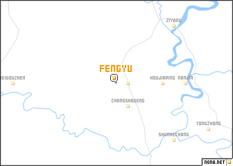 map of Fengyu