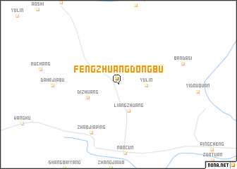 map of Fengzhuangdongbu