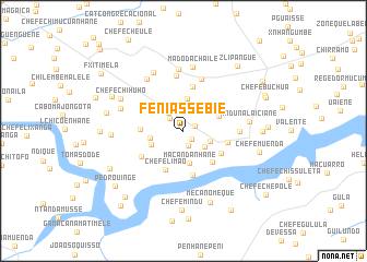 map of Feniasse Bie