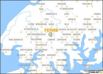 map of Fenimã