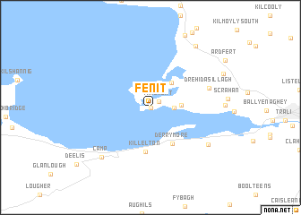 map of Fenit