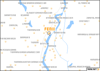 map of Fénix