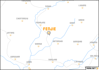 map of Fenjie