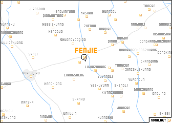 map of Fenjie