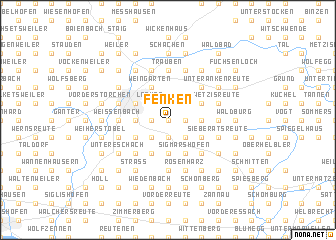 map of Fenken