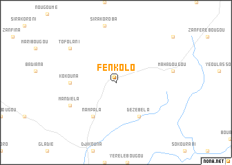 map of Fenkolo