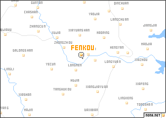 map of Fenkou