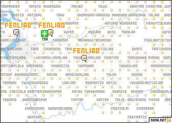 map of Fen-liao