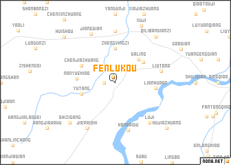 map of Fenlukou