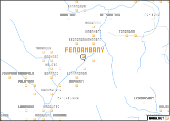 map of Fenoambany