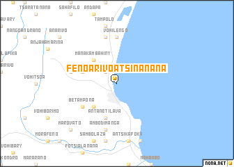 map of Fenoarivo Atsinanana