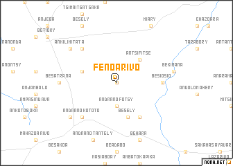 map of Fenoarivo