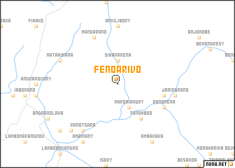 map of Fenoarivo