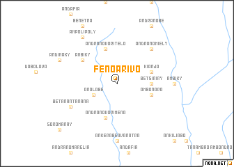 map of Fenoarivo