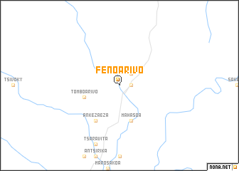 map of Fenoarivo