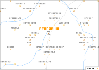 map of Fenoarivo