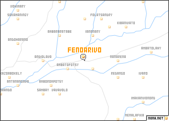 map of Fenoarivo