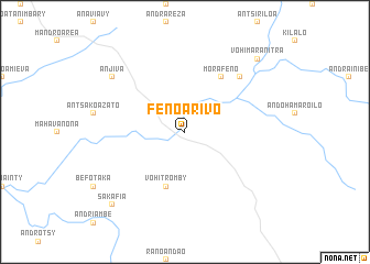 map of Fenoarivo