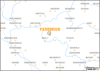 map of Fenoarivo