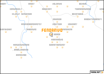 map of Fenoarivo