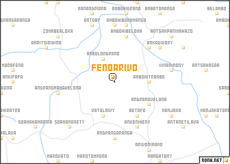 map of Fenoarivo