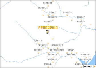 map of Fenoarivo